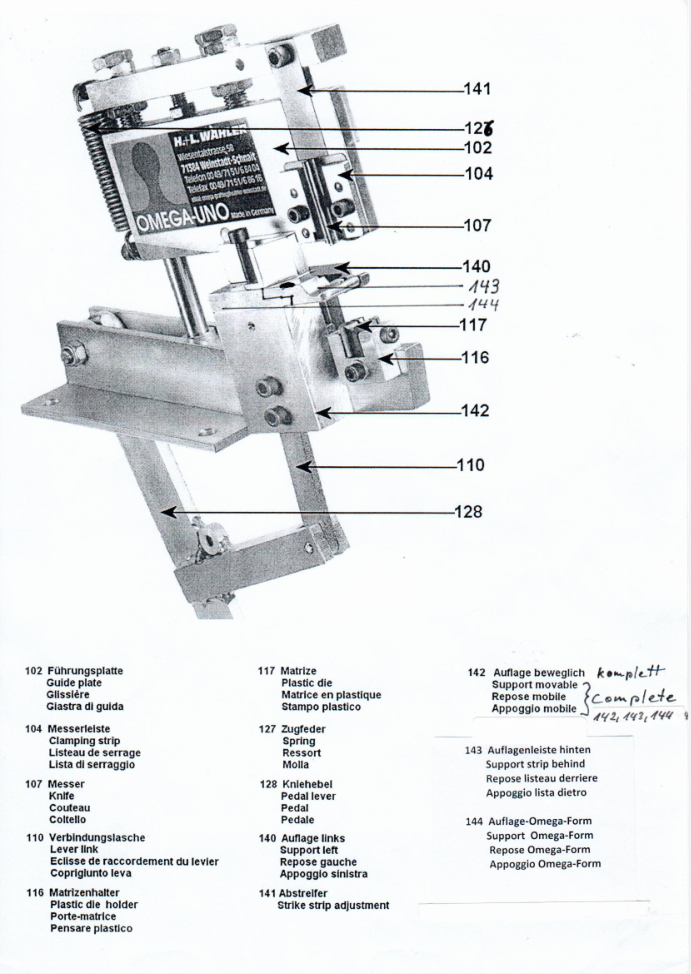 Wahler Omega Grafting Machines - Omega Star Omega Uno